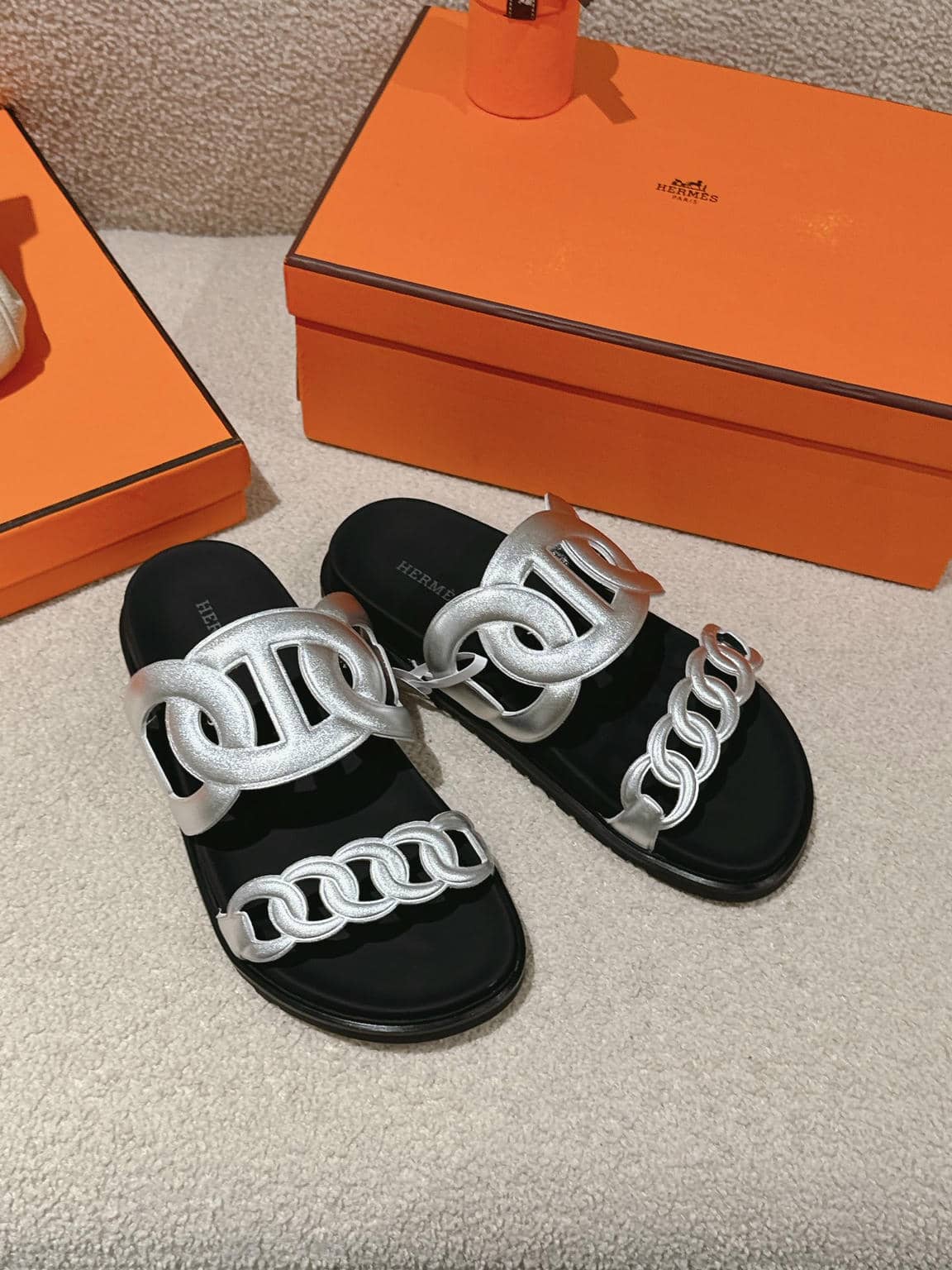 Hermes Slippers 2-14